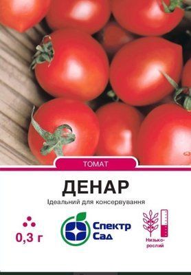 Томат детермінантний Денар сливоподібний 0,3 г, Спектр Сад 4306 фото
