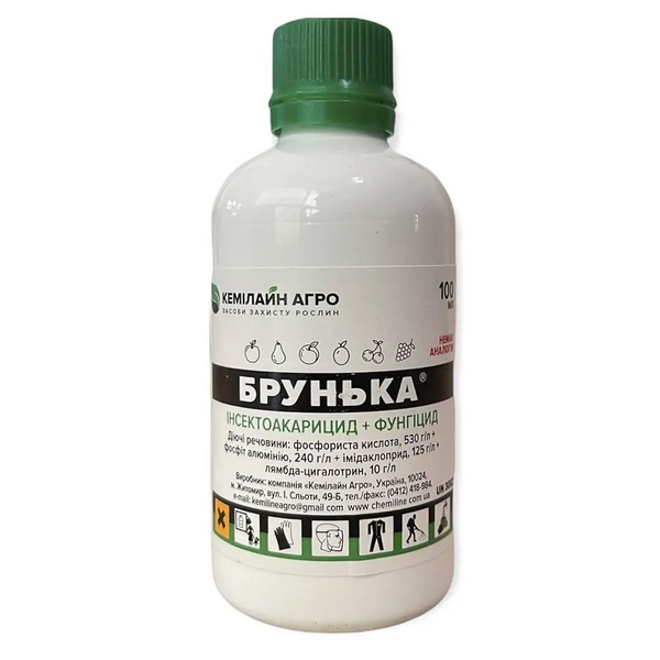 Інсектоакарицид + фунгіцид Брунька концентрат 100 мл. Кемілайн Агро 00919 фото