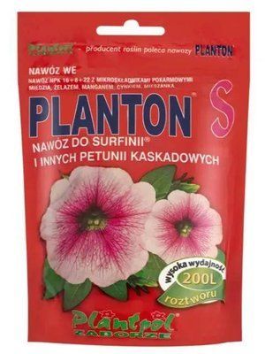 Добриво Плантон S (Planton) для сурфіній та петуній 200г 3321 фото
