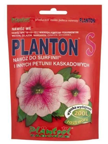 Добриво Плантон S (Planton) для сурфіній та петуній 200г 3321 фото